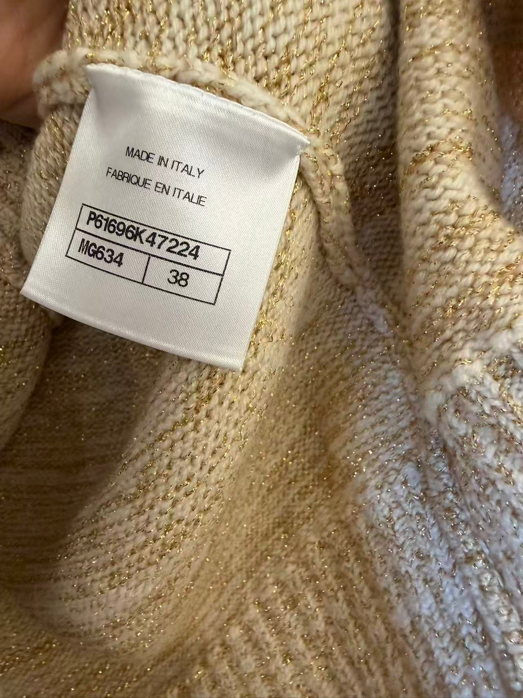 Chanel Abstract Geometric Cashmere-Blend Sweater 香奈儿 抽象几何图案羊绒混纺毛衣