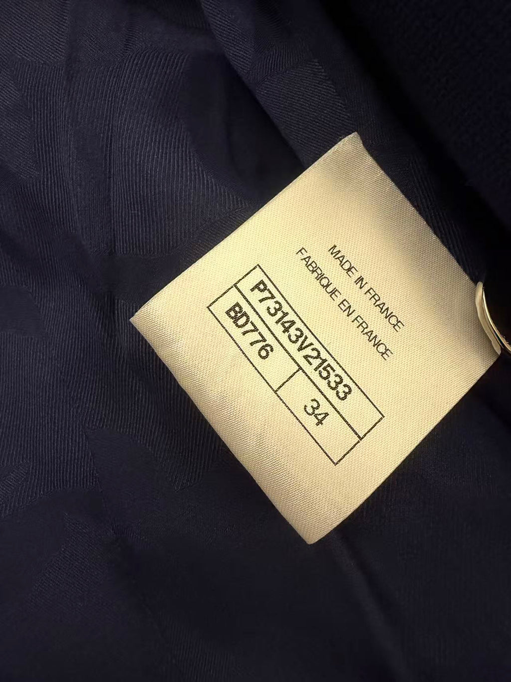 CHANEL 高級工坊系列 寶石刺繡羊毛開衫外套