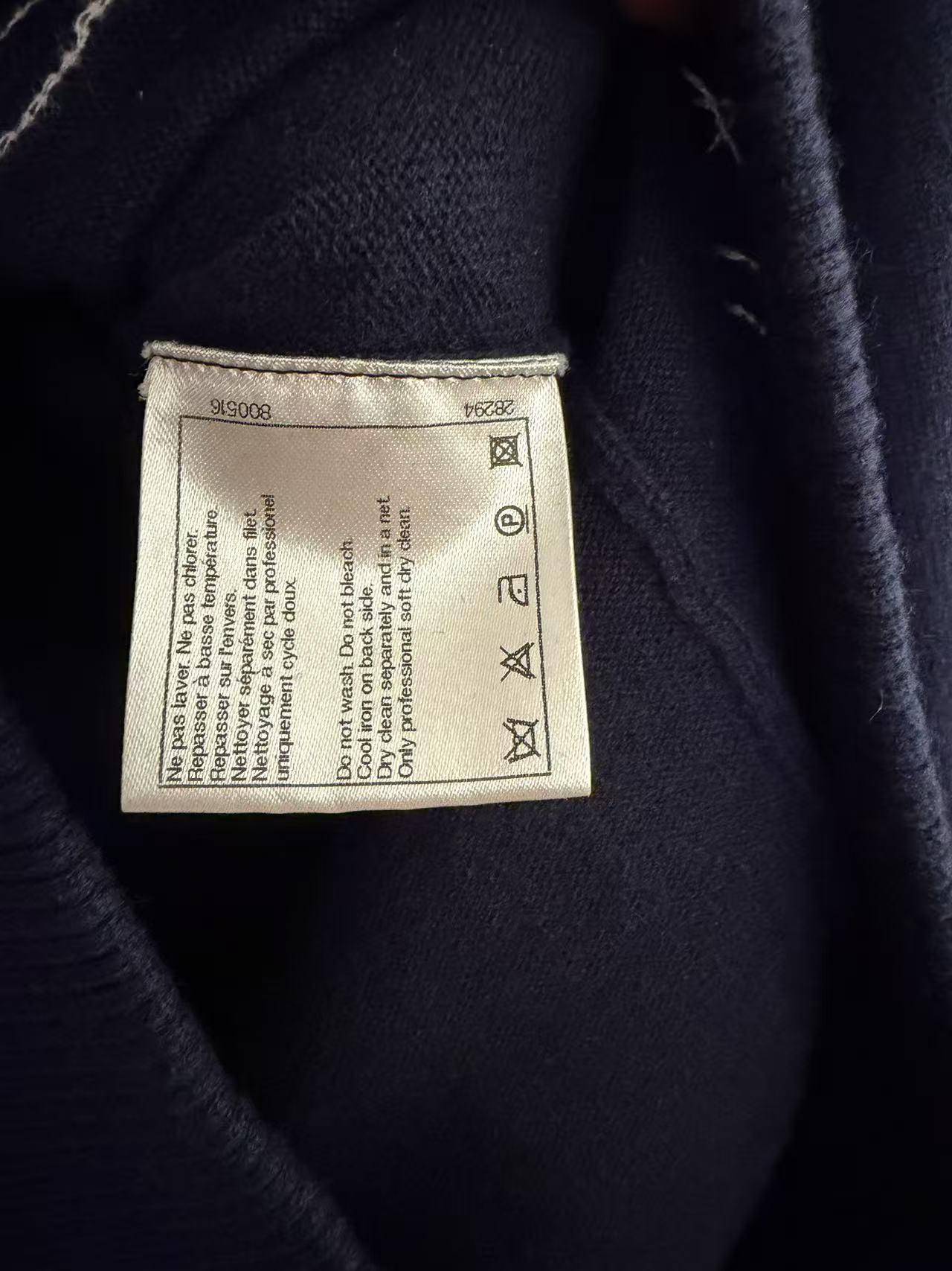 CHANEL 爆款獅子刺繡 100% 羊絨毛衣