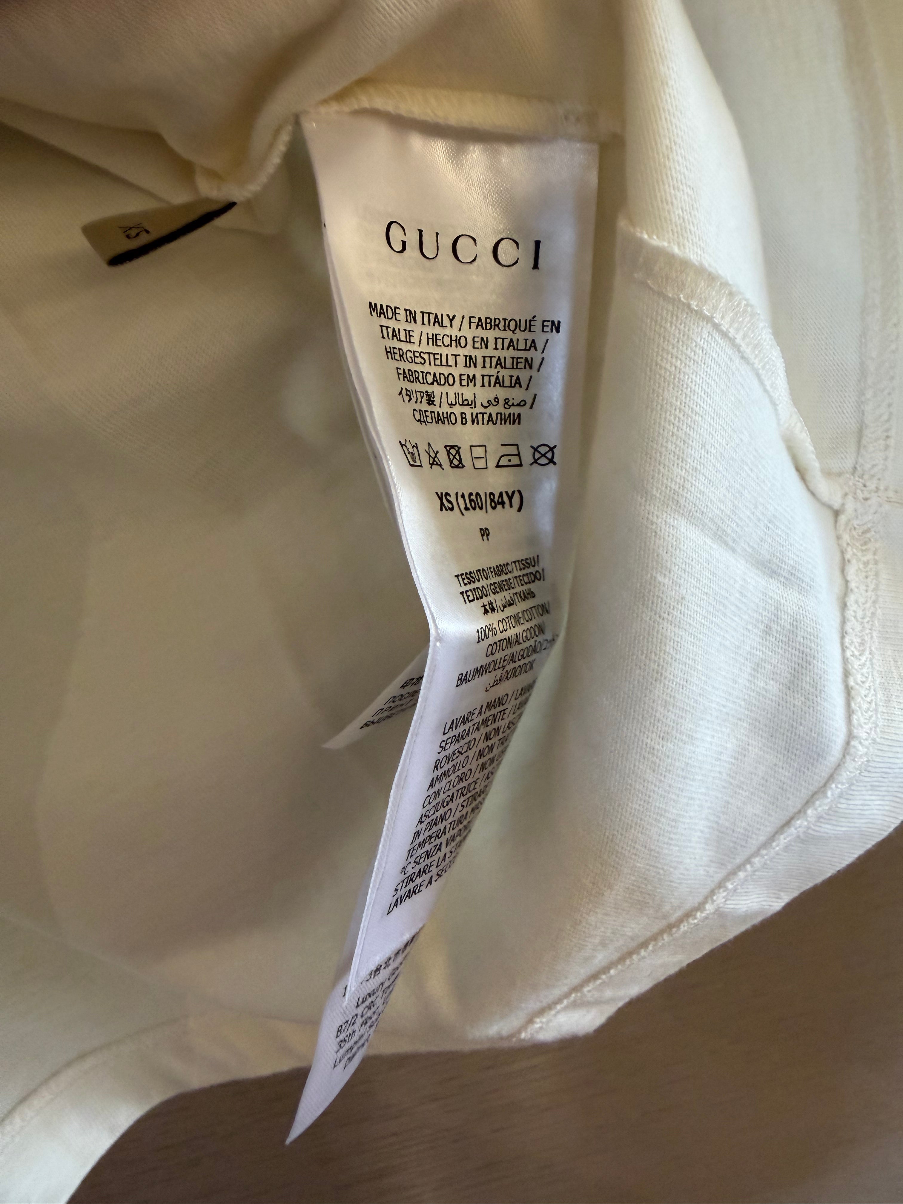 GUCCI ADULT CLUB 口紅印花紅邊無袖背心