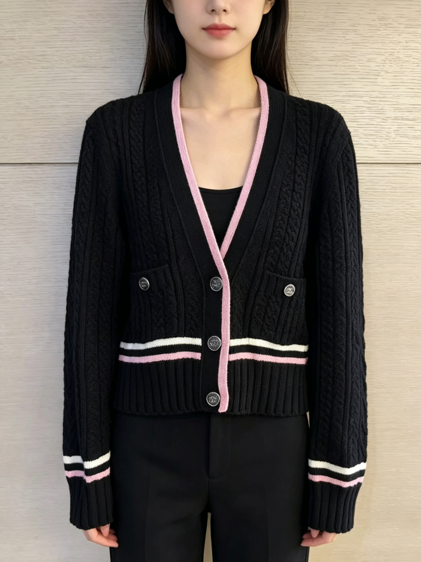 CHANEL 23P 學院風開衫外套